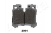 Гальмівні колодки зад. Lexus LS 06- 4.6-5.0 51-02-2001