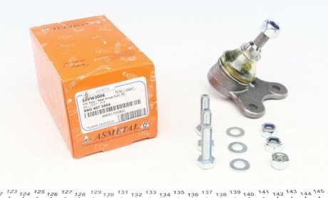 Опора кульова VW Polo 94-05 Пр. ASMETAL 10VW2006