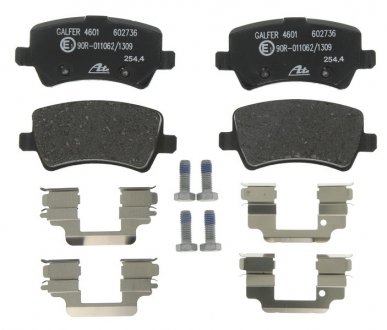 Колодки гальмівні дискові, к-кт ATE 13.0460-2736.2
