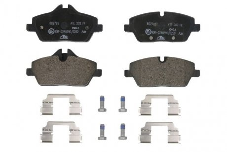 Гальмівні колодки, дискові ATE 13.0460-2795.2