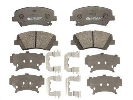 Колодки гальмівні дискові, к-кт ATE 13.0460-5645.2