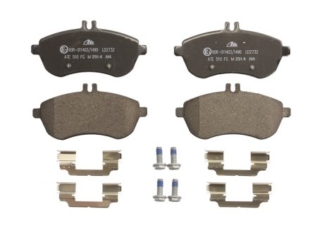 Колодки гальмівні дискові керамічні, к-кт ATE 13.0470-2732.2