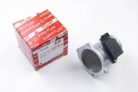 Расходомер воздуха (3 конт.) AUDI A4/ A6/VW GOLF/PASSAT 1.6/1.8/2.0 91-01 AUTLOG LM1098 (фото 1)