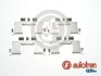 Монтажний компл.,гальм.колодки D4-2997A