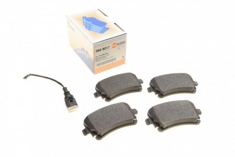 Фото 1 - колодки тормозные AUTOTECHTEILE 369 8017 Колодки тормозные AUTOTECHTEILE 369 8017 (фото 1)