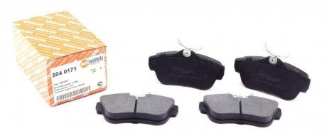 Фото 1 - колодки тормозные AUTOTECHTEILE 504 0171 Колодки тормозные AUTOTECHTEILE 504 0171 (фото 1)