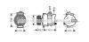 AVA AUDI Компресор кондиціонера A4 Allroad B8 09-, A4 B6 01-, A4 B7 04-, SEAT AIAK279