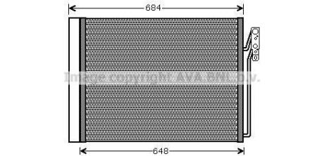 Радіатор кодиціонера AVA COOLING AUA5211D (фото 1)