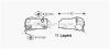 AVA BMW Оливний радіатор (без корпуса) 1 (E81), 3 (E90), 3 Touring (E91) BW3351