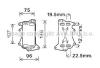 Радиатор масляный КПП BMW 3 F30 (12-), 5 F10 (10-), 7 F01 (09-), X3 F25 (11-), X BW3556