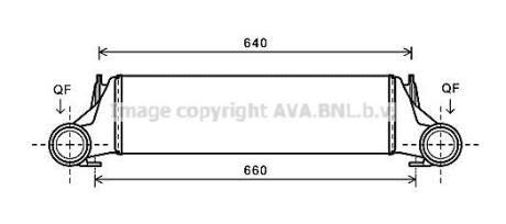 Фото 1 - ava bmw інтеркулер x5 e53 3.0d 03- AVA COOLING BW4421 AVA BMW Інтеркулер X5 E53 3.0d 03- AVA COOLING BW4421 (фото 1)
