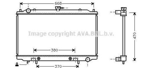 Радiатор AVA COOLING DN 2189 (фото 1)