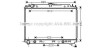 Радіатор охолодження двигуна Nissan Pathfinder Navarra (06-) 2,5d AT (DNA2297) AVA