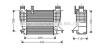 Интеркулер Renault Clio (06-), Modus (05-)/Nissan Note (04-), Juke (11-) 1.2i, 1 DNA4356