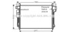Радіатор охолодження NISSAN NAVARA / PATHFINDER 2005- (вир-во AVA) DNA5299D