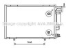 AVA FORD Радіатор кондиціонера (конденсатор) з осушувачем B-MAX 1.4-1.6 12-, FIESTA VI 1.25-1.6 08- FD5583D