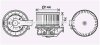 Вентилятор обігрівача салону Ford Fiesta (08-) (FD8629) AVA FD8629