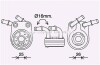 AVA FIAT Масляний радіатор Bravo II, Doblo, Multipla, Marea, Stilo 01- AVA COOLING FT3458 (фото 1)