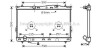 Радіатор охолодження HYUNDAI TRAJET (FO) (99-) 2.0-2.7 (Ava) HY2077