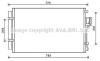 AVA HYUNDAI Радіатор кондиціонера (конденсатор) з осушувачем SANTA FE II 2.4 10- HY5311D