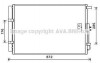 AVA KIA Радіатор кондиціонера (конденсатор) з осушувачем SOUL I 1.6 09- KA5229D