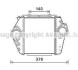 AVA MAZDA Інтеркулер 6 2.0 MZR-CD 07-, 2.2 08- MZ4244