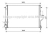 Радіатор охолодження двигуна AVA COOLING RTA2478 (фото 1)