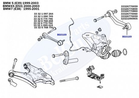 Пильовик кульової опори BELGUM PARTS BG0169