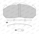 Колодки тормозные, WVA 29030, WVA 29113 BCV29030BK