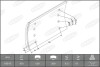 Накладки тормозные KBL19515.1-1541