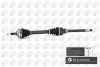 Піввісь Peugeot 206 1.1-1.6 98-09 (21/22) 887mm (+ABS 48z) Пр. DS6714RA