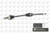 Піввісь Citroen C4/Peugeou 307 1.4/1.6i 01-10 (25/22) 910mm Пр. DS6724RA