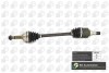 Полуось С1/107/Aygo 1.0 04- (24/23) 650mm Л. DS6730L