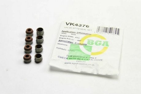 Комплект прокладок, стержень клапана BGA VK4376