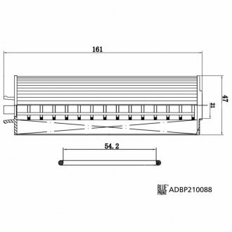 Фильтр масляный BLUE PRINT ADBP210088