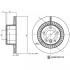 BLUE PRINT DB Гальмівний диск задній G-CLASS (W463) AMG G 63 (463.272) 15-18 ADBP430122