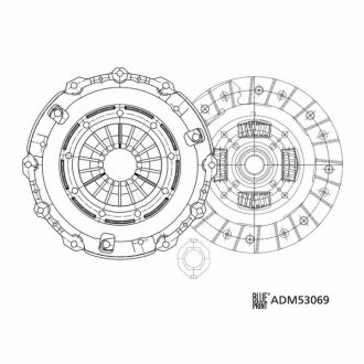 Комплект зчеплення BLUE PRINT ADM53069