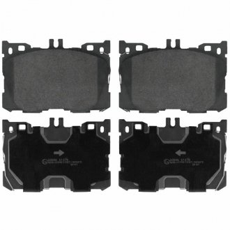 DB К-т передніх гальм. колодок W205 BLUE PRINT ADU174241
