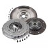 BLUE PRINT VW К-кт сцепления с маховиком Sharan 1.8T/1.9TDI FORD Galaxy(переоборудование с двухмассового на одномассовый маховик) ADV183048