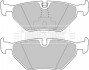 BBP1591 BORG & BECK - Гальмівні колодки до дисків BBP1591