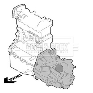 Подвеска BORG & BECK BEM3565