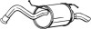 Глушитель, алюм. cталь, задн. часть TOYOTA YARIS 1.4 TD (11/05-) (228-053) BOSAL