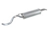 Глушитель, алюм. cталь, задняя часть VW GOLF IV 99-05 (281227) BOSAL