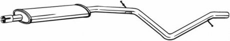 Деталі вихлопної системи BOSAL 285-385