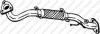 Глушник, алюм. сталь, передн. част. NISSAN ALMERA TI (00-03) (803-075) BOSAL 803075