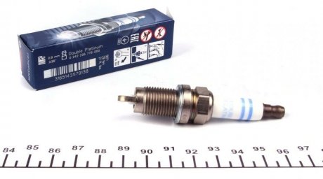 Свічка запалювання FR7HPP332W DOUBLE PLATINUM (VAG) BOSCH 0242235775