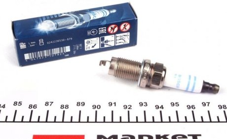 Свеча зажигания FR7HE02 NICKEL (VW) BOSCH 0242236530 (фото 1)