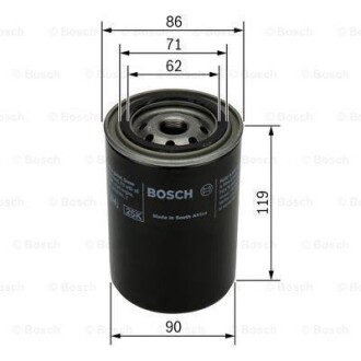 Фільтр масляний BOSCH 0 451 103 240