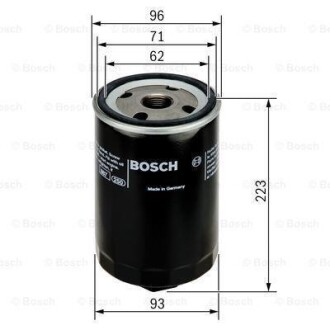 P_Масляний фільтр 4015 DAF (truck) BOSCH 0451104015