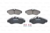 Фото 2 - гальмівні колодки дискові CITROEN Jumper 1.9,2.5Diesel/FIAT DUCATO 18,4x4 2.5,2.8TD/PEUGEOT Boxer BOSCH 0986424031 Гальмівні колодки дискові CITROEN Jumper 1.9,2.5Diesel/FIAT DUCATO 18,4x4 2.5,2.8TD/PEUGEOT Boxer BOSCH 0986424031 (фото 2)